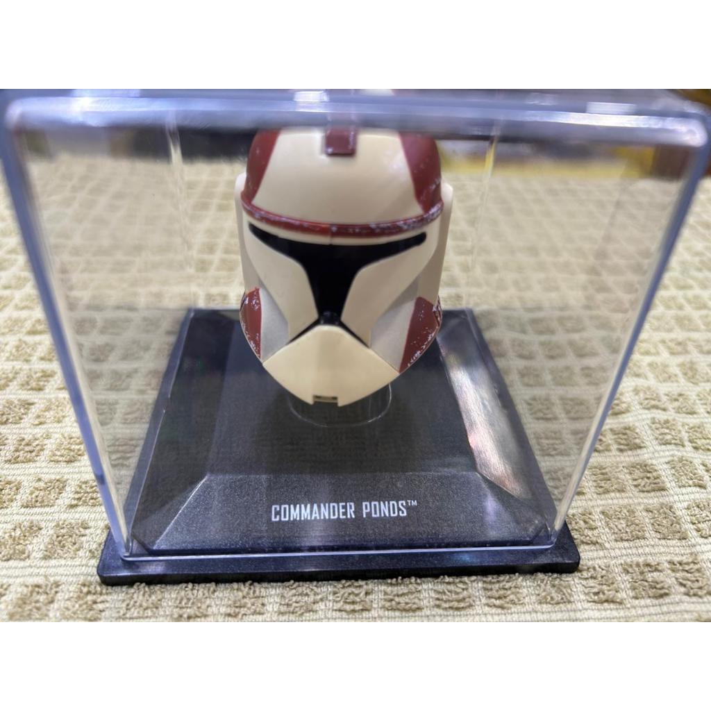 Miniatura Capacetes Star Wars Commander Ponds Planeta DeAgostini
