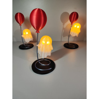 Ghost Balloon LED, Fantasma Flutuante LED, Decoração, Exclusivo, Edição Limitada, Presente
