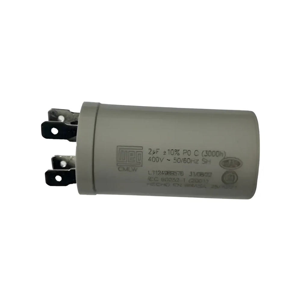 Capacitor Motor Portão E Ventilador 2uF 400V WEG CMLW