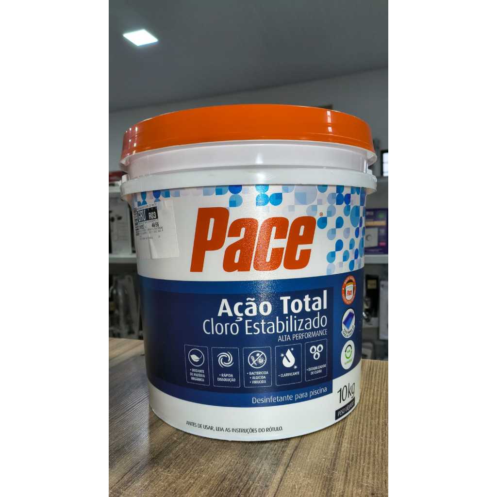 CLORO 10 KG  PACE ACAO TOTAL HTH.