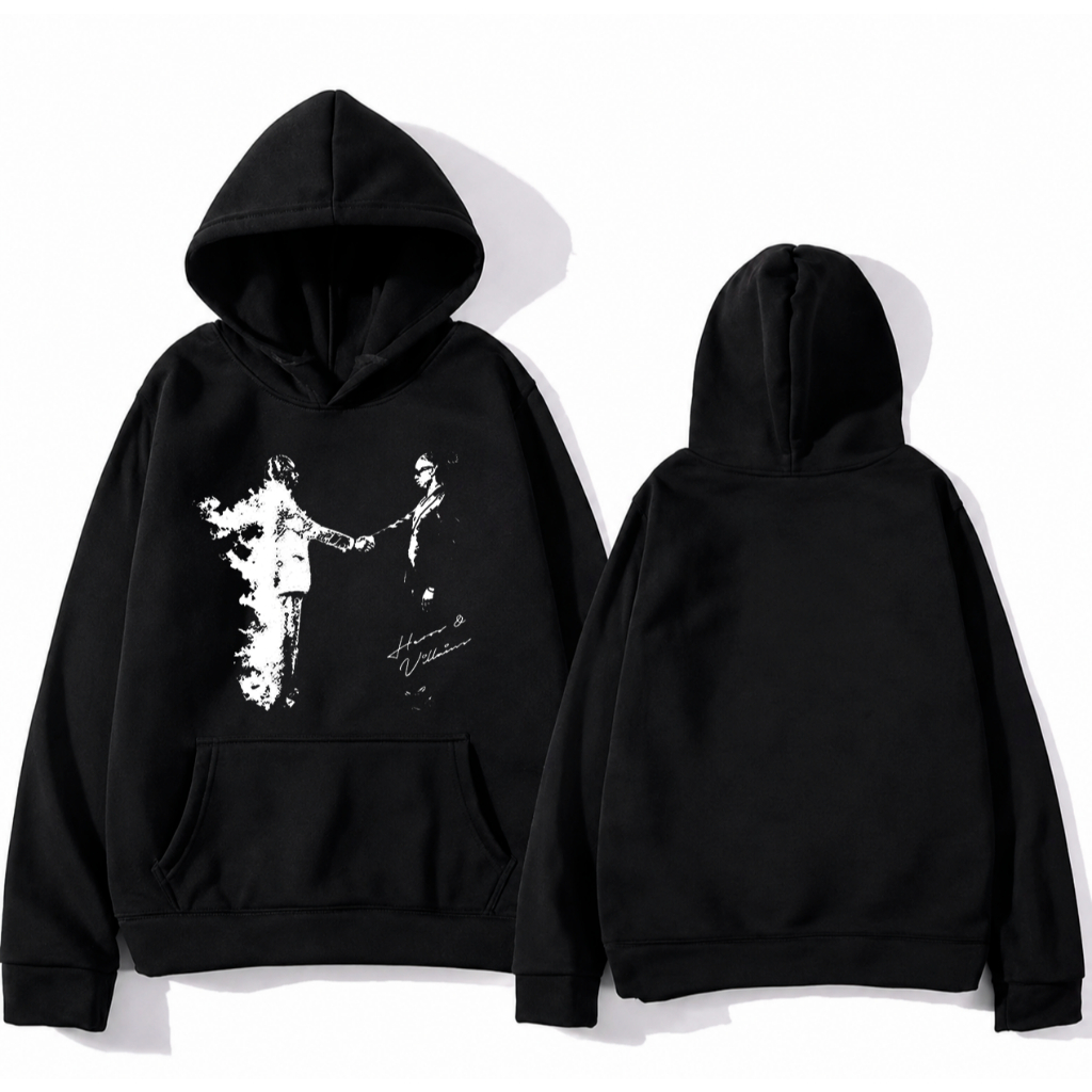 Moletom Streetwear Rap Flanelado Gótico Alternativo Swag Boy Opium Punk Rock Y2K Largo Quente