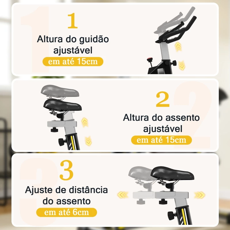 Bicicleta Spinning Profissional Ergométrica Silenciosa Indoor Solperk — foto 7