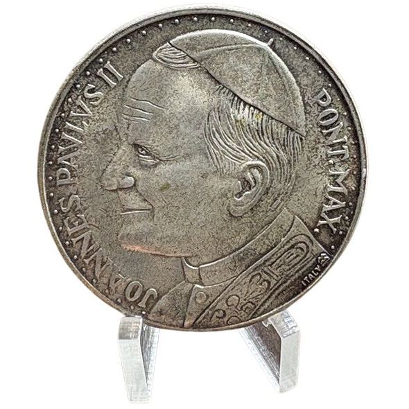 MEDALHA DA ITÁLIA  NOSSA SENHORA DE CZESTOCHOWA - PAPA JOÃO PAULO II