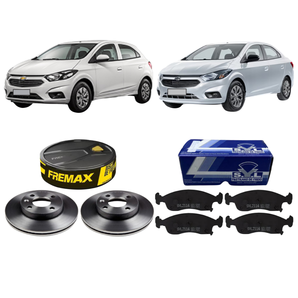 Kit Disco Dianteiro + Pastilha De Freio Joy Plus 1.0 2019 A 2023 Fremax Syl