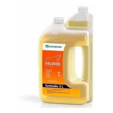 Colosso Pour On 2 Litros Ouro Fino Carrapatos Bernes Insetos