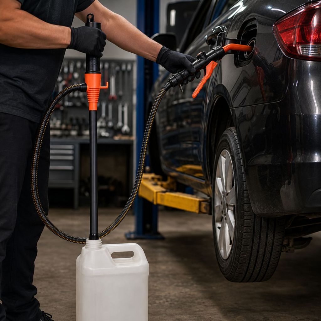 Bombeador de Líquidos Combustível Diesel Portátil Automotivos a Pilha
