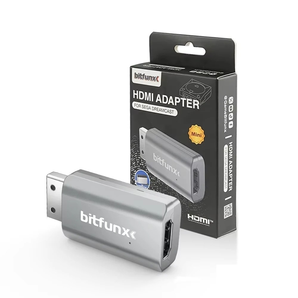 Adaptador Conversor Hdmi Mini Para Sega Dreamcast Bitfunx