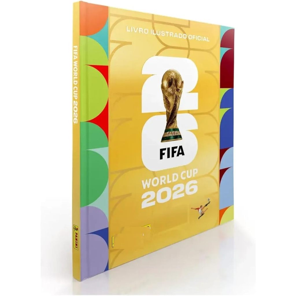 Copa do Mundo 2026 Álbum de Figurinhas Capa Dura Ouro FIFA WORLD CUP 2026™
