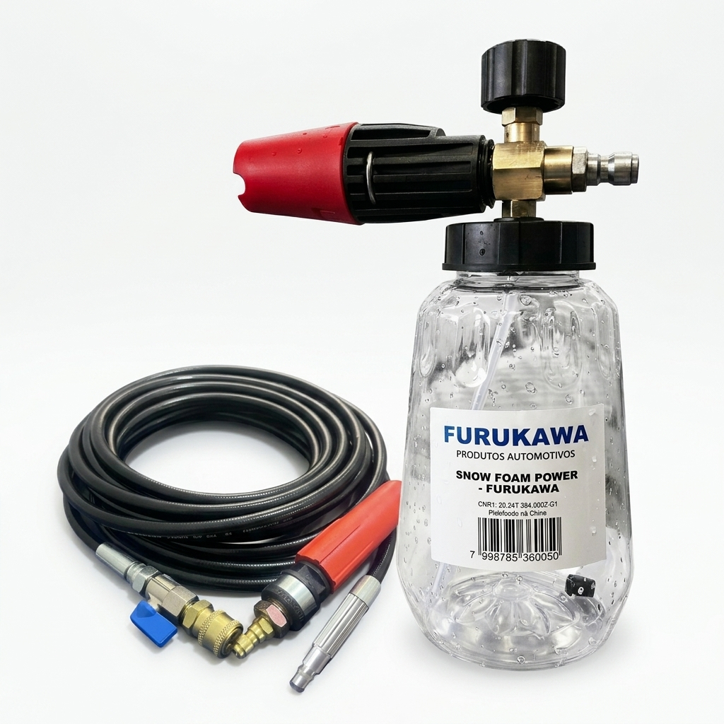 Mangueira Engate Rápido Para Wap WL 1820, 2600, 2610 e 2660 + Snow Fan + Bico Leque - Auto Express