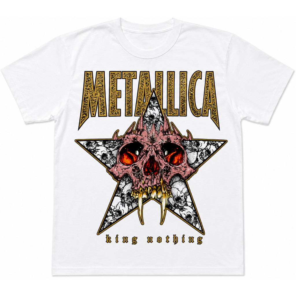 Camiseta Metallica King Nothing Thrash Metal