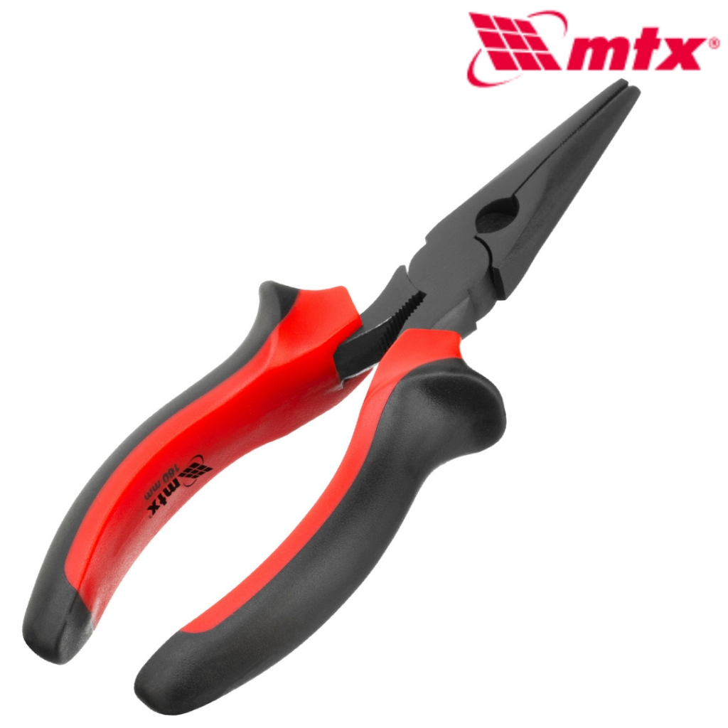 Alicate Bico Meia Cana Reto Black Nickel 6 Pol. 171589 MTX