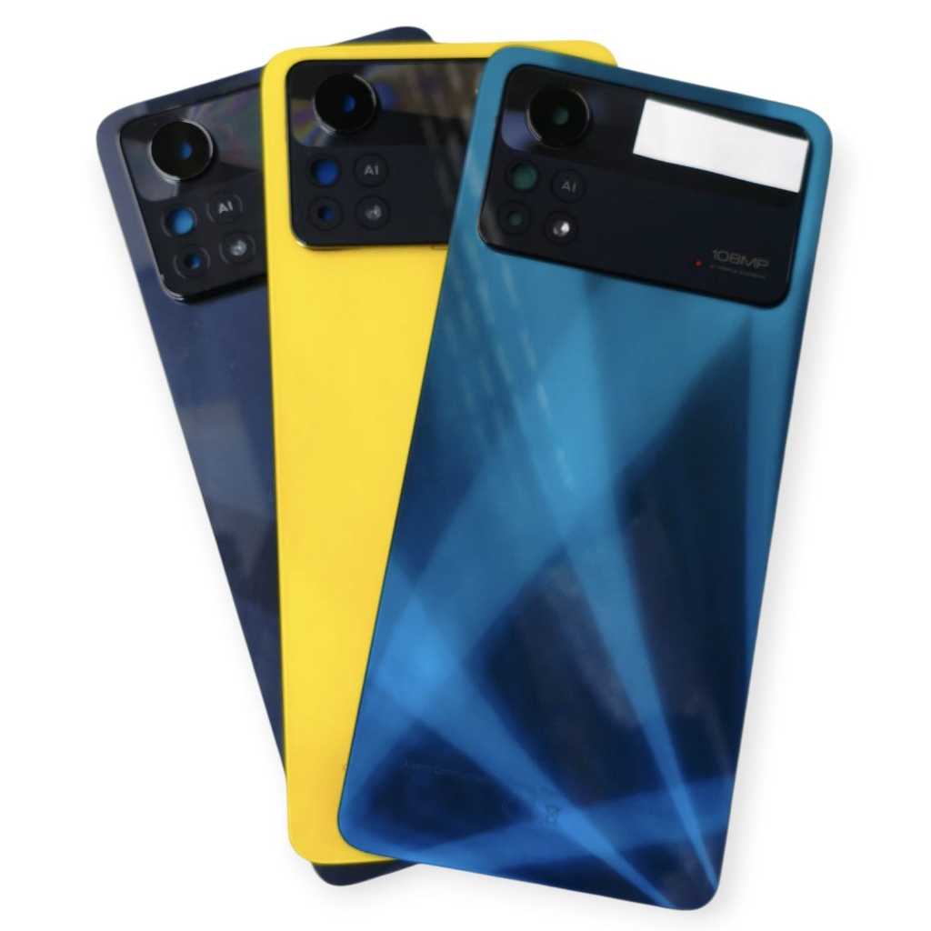 Tampa Traseira de Vidro com Suporte da Lente Compatível Com Poco X4 Pro - 5G ( envio rapido )