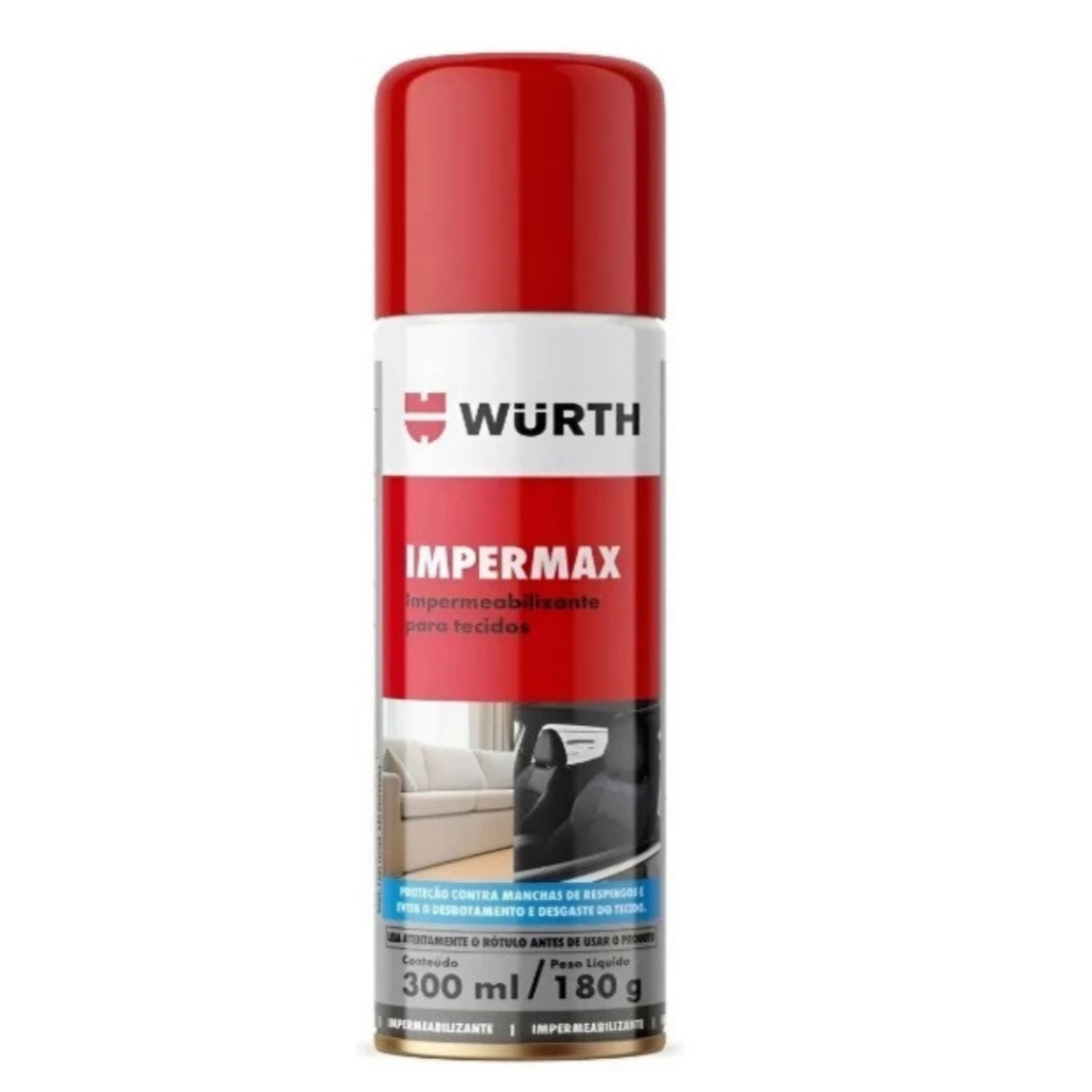 Impermeabilizante De Roupas e Tecido Em Spray 300Ml Impermax Wurth
