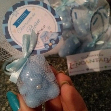 Lembrancinha Ursinho Sabonete Artesanal Personalizada | Chá de Bebê, Maternidade e Aniversário