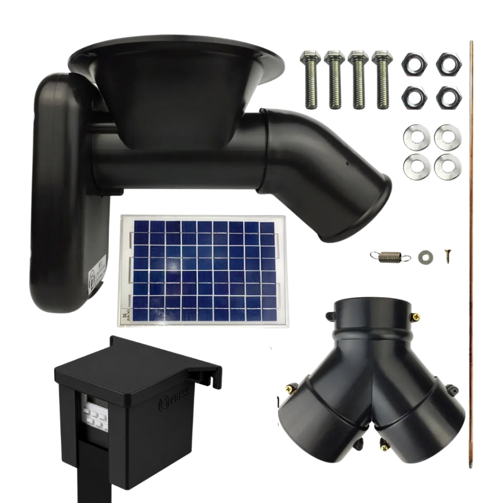 Alimentador Automático Solar Javali, porco, cavalo, animais