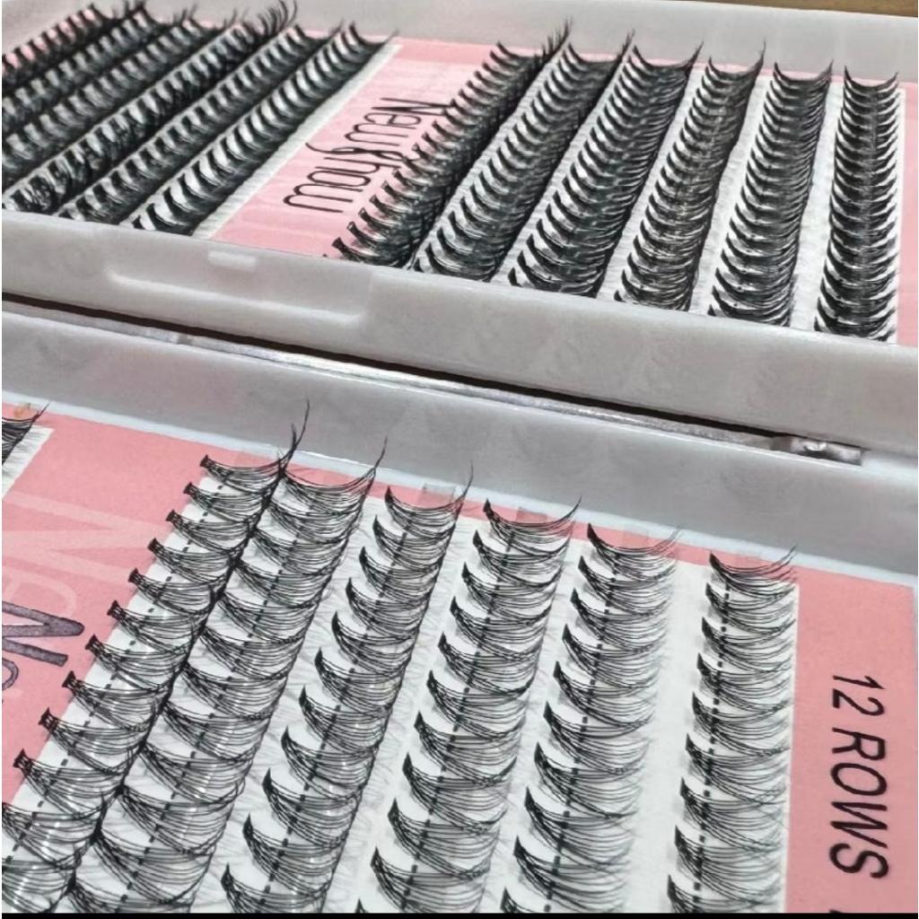 Cílios Mix  12P+20P-0,1/ 20+30P / D 9-14mm MIX - Extension Lash Wispy Light, Volume Brasileiro