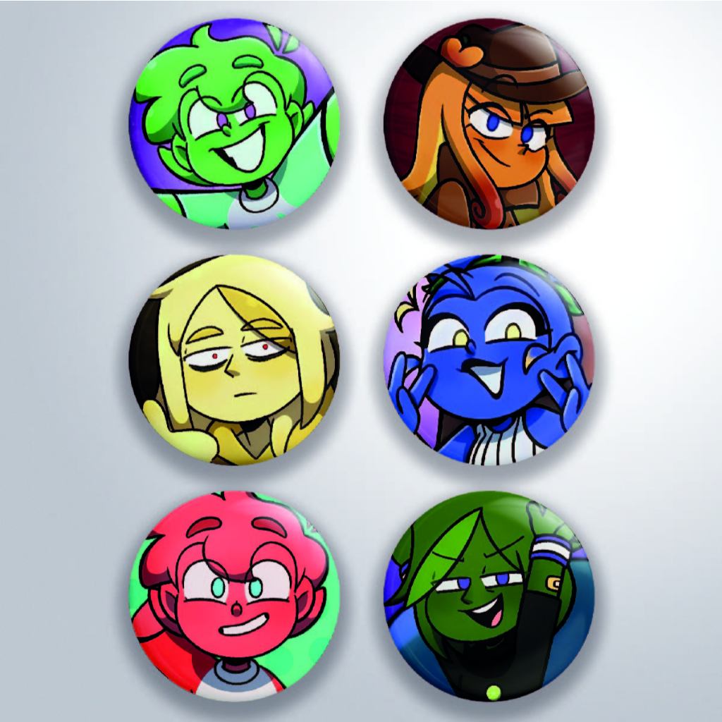 Bottom Mundo de Torajo Icons Zulmi, Torajo, Morajo, Linn, Azedo, Pessy