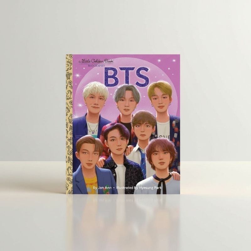 Livro BTS: A Little Golden Book Biography (Edição Em Inglês) Importado.