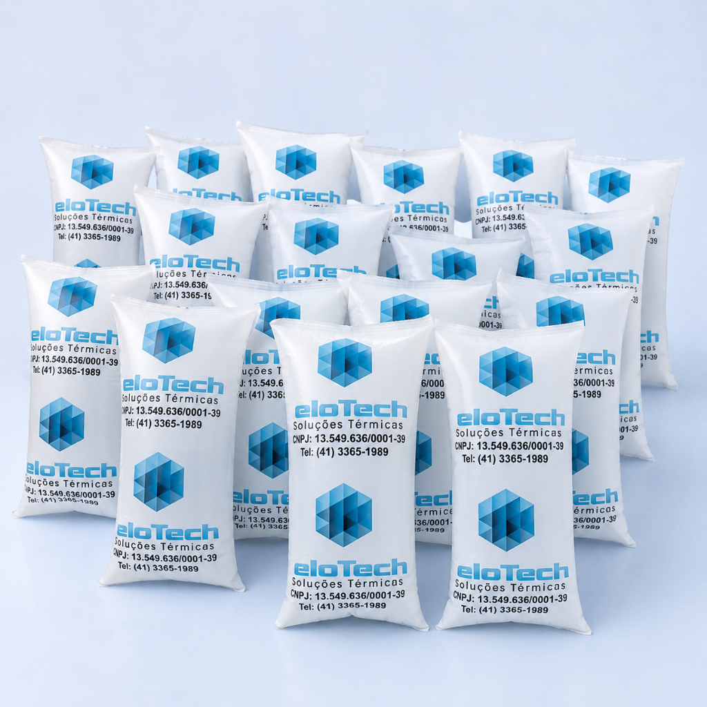 Kit Gelo em gel artificial flexivel reutilizável 45 ml gelox bolsa de gelo