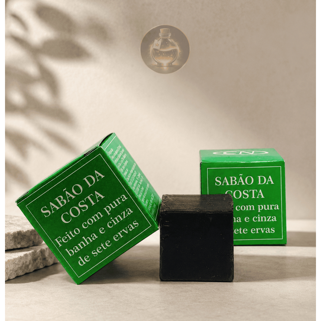 Sabão da Costa Africano – O Legítimo Sabão Preto Produto Tradicional | Uso Ritualístico | Artesanal. Valor da Unidade.
