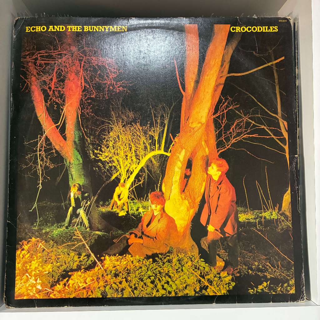 LP Vinil Echo And The Bunnymen - Crocodiles (Mídia VG+ e Capa VG com Encarte)