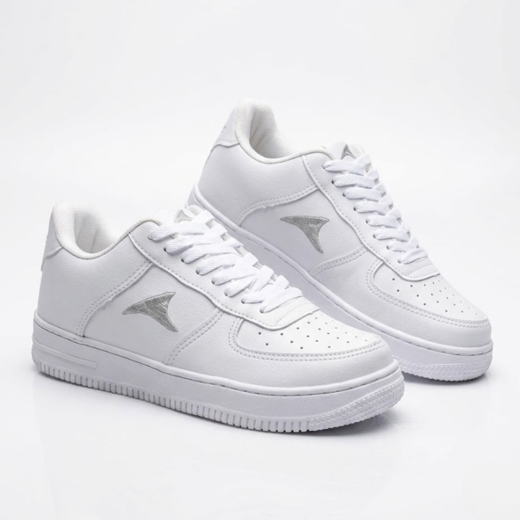 Tenis Slim Force Casual Masculino Feminino Lunk'S Escolar Confortavel Resistente Blaqueado Estiloso