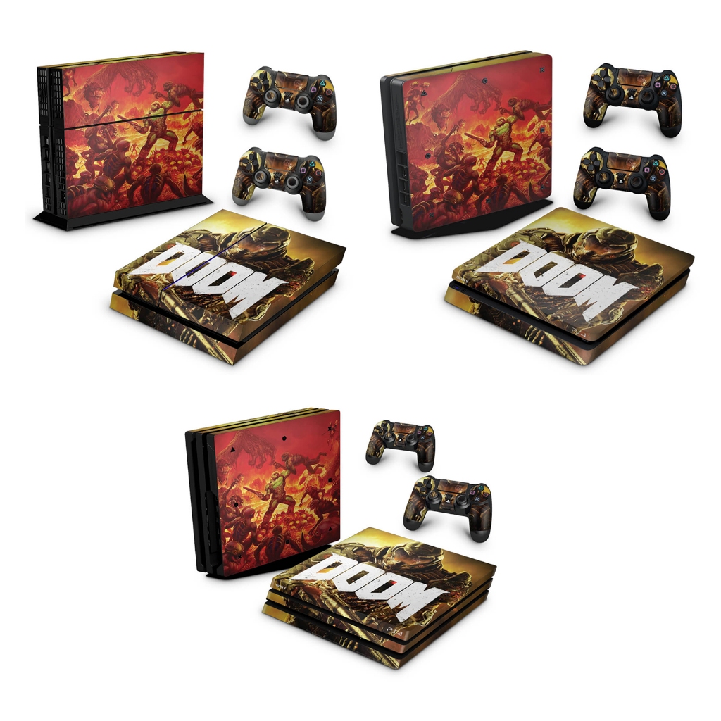 Skin Anti-Rage para PS4 FAT, SLIM ou PRO - 153 - Skin Playstation 4