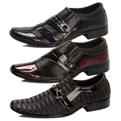 kit de 3 Pares de sapato social italiano 3D 2022