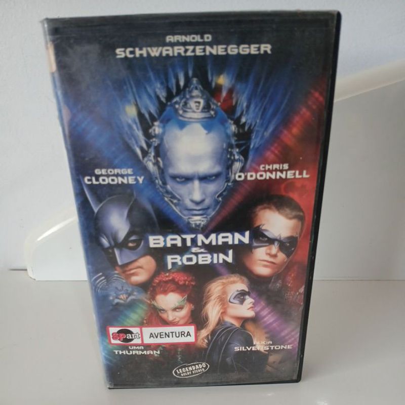 VHS BATMAN E ROBIN
