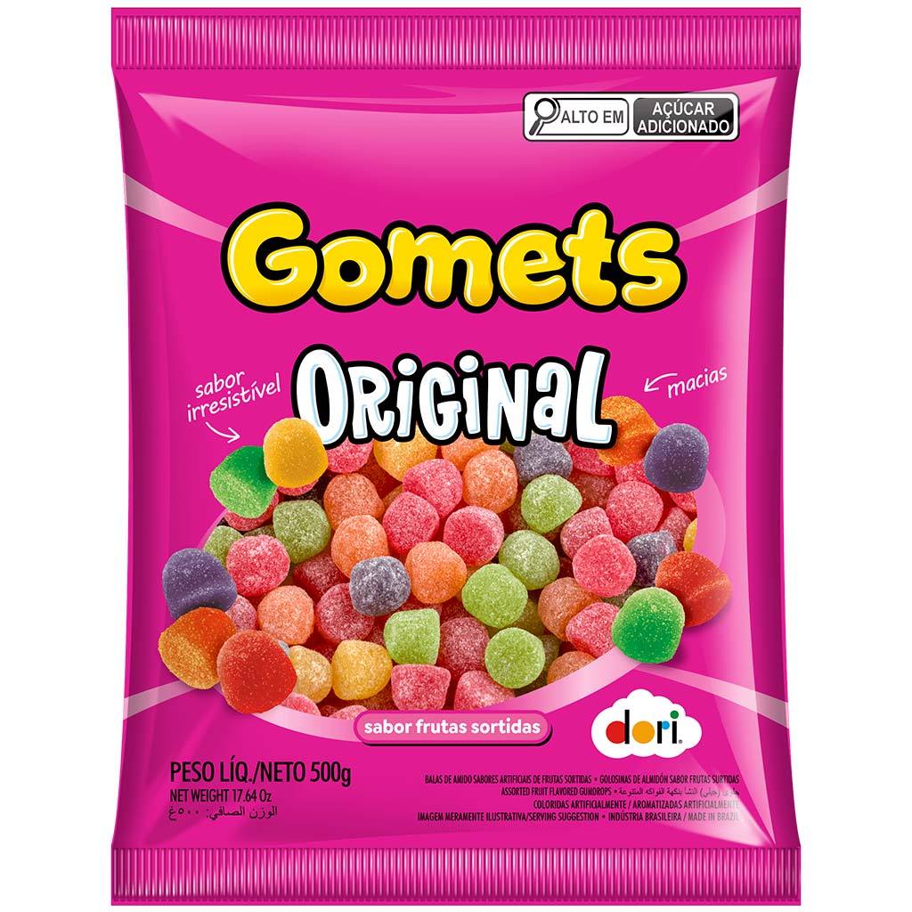 Bala de Goma Gomets Sino 500g - Dori