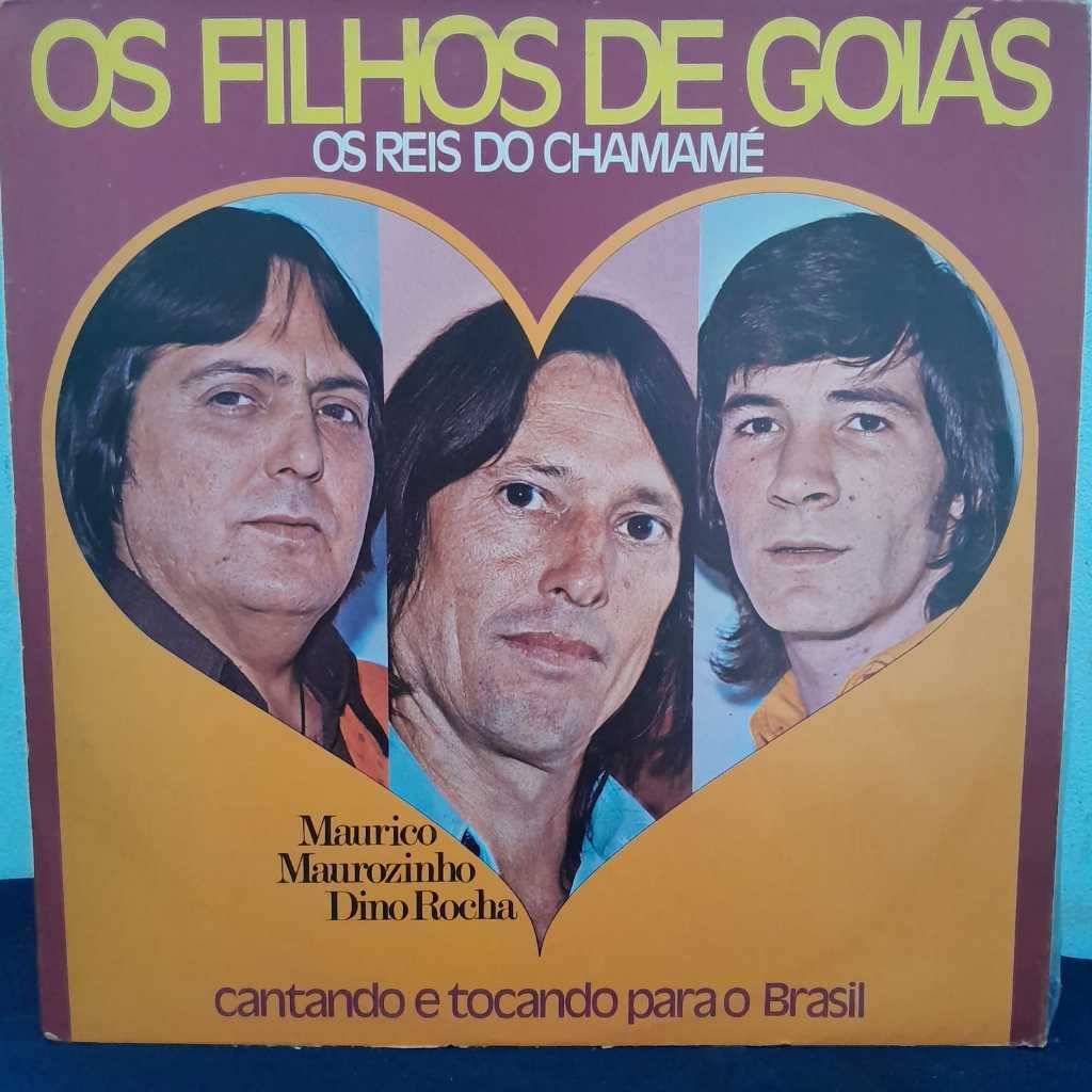 LP OS FILHOS DE GOIÁS – CANTANDO E TOCANDO CHAMAMÉ PARA TODO O BRASIL – 1976 /  RARO LP DO TRIO OS FILHOS DE GOIÁS, FORM