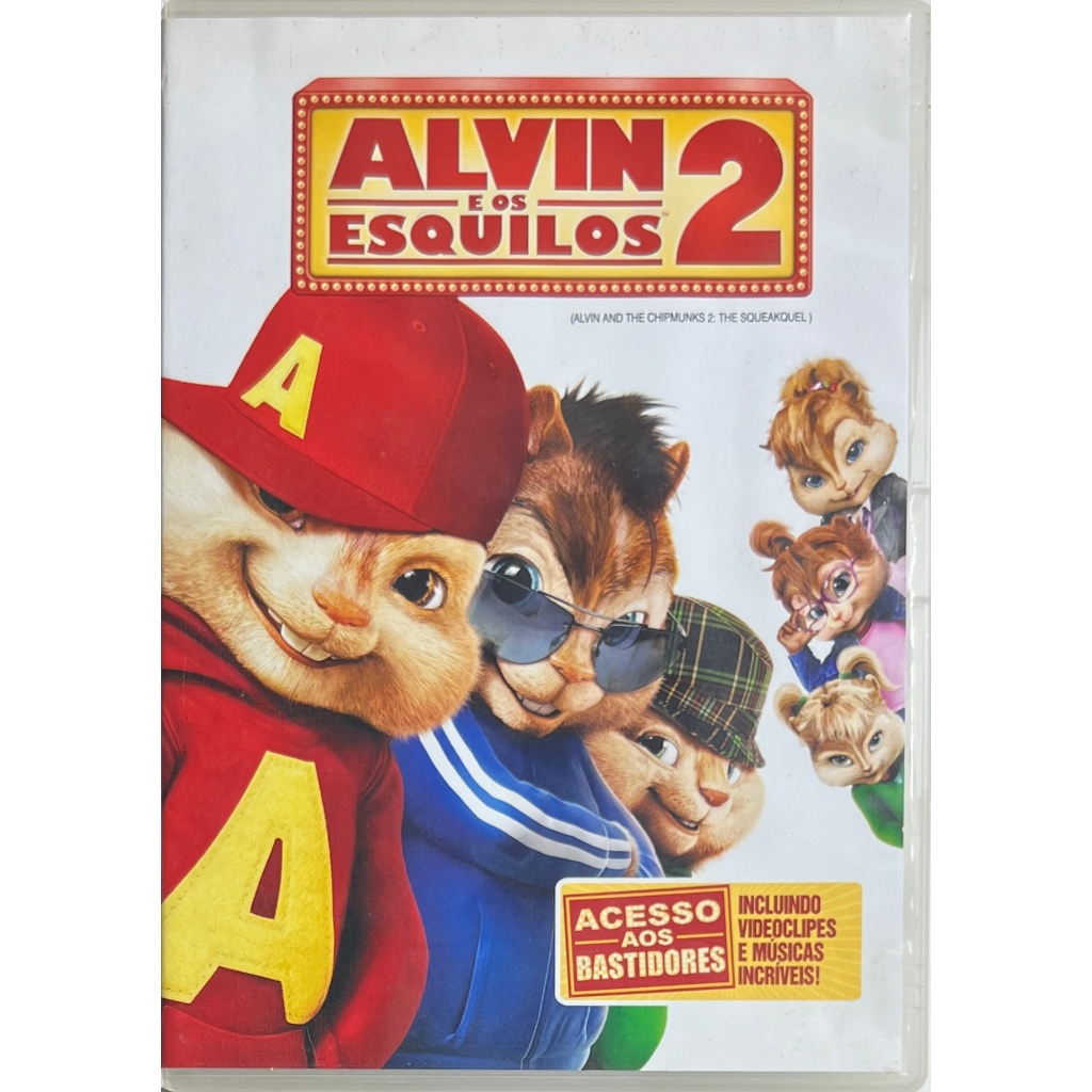 Alvin e os Esquilos 2 - Comédia - DVD Original