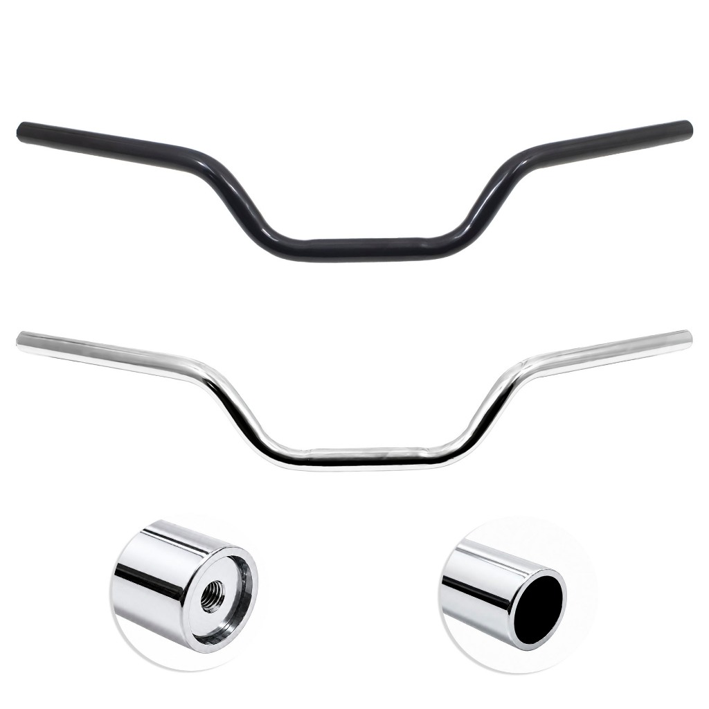 Guidão Cb 300 Cromado ou Preto Sem Peso/com Suporte Para Peso