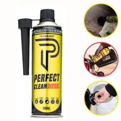 Perfect Clean Diesel Amarelo 500ml Lata Caminhonetes Estabilizador Aditivo Consumo Almax Teccom Amarok S10 Hilux
