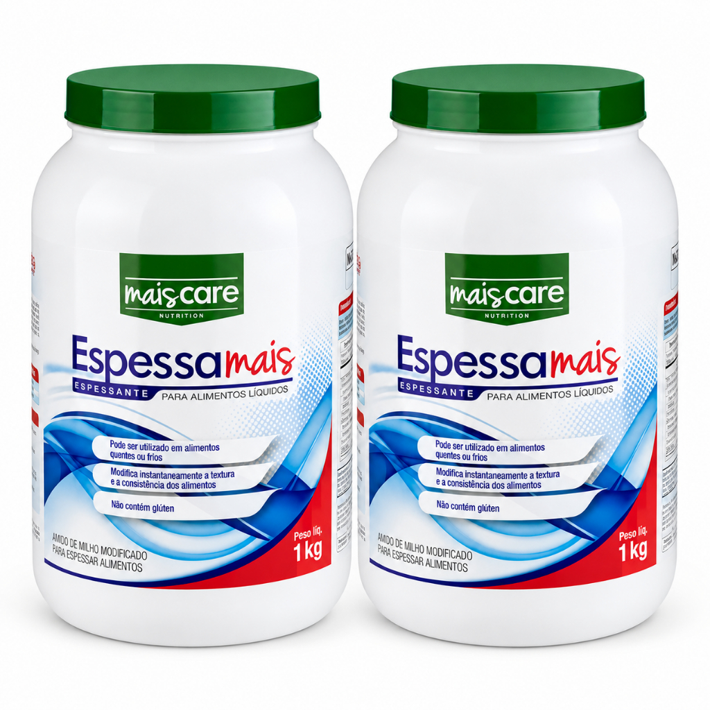 Espessante Espessa Mais 1Kg kit com 2