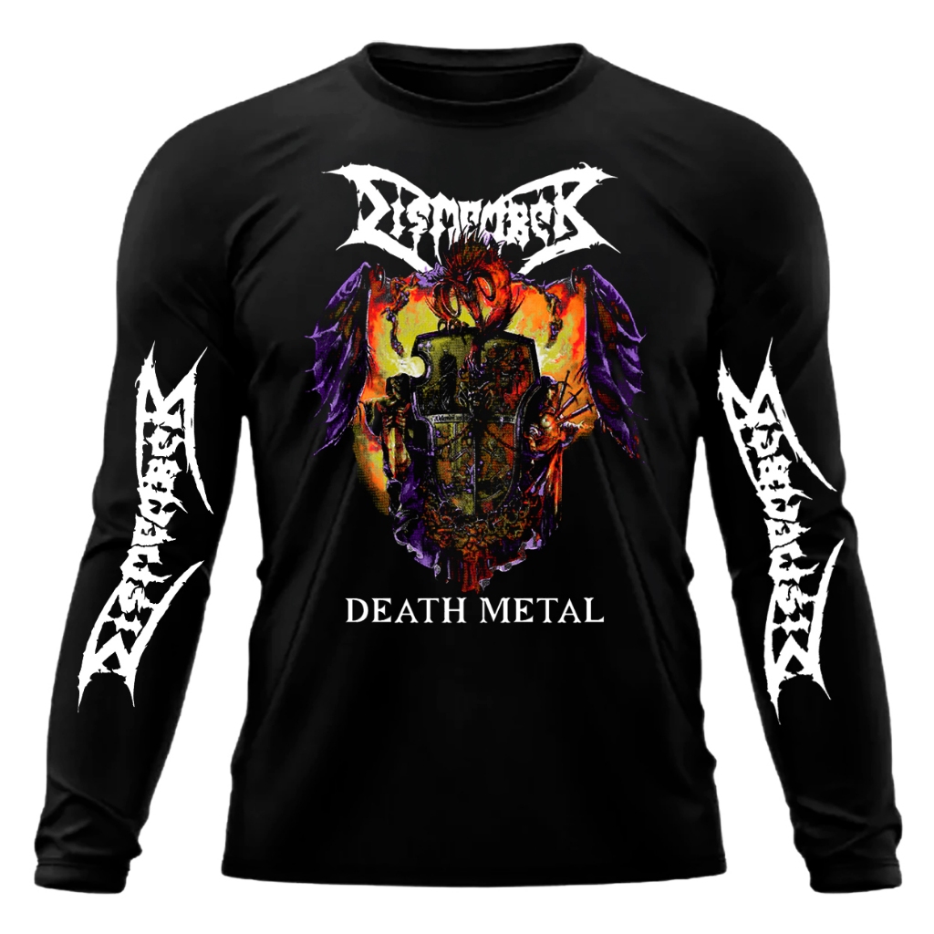 Camiseta manga longa Dismember Death Metal