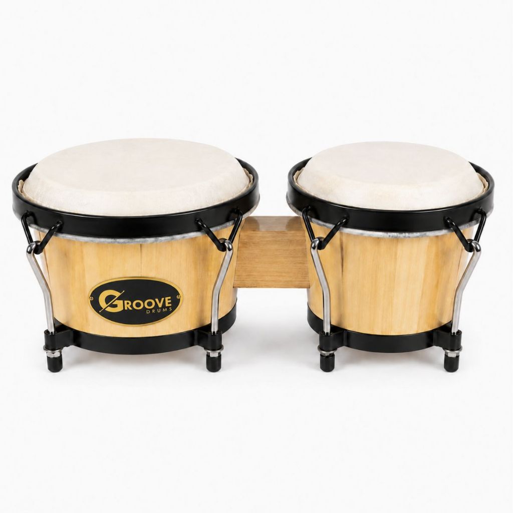 Bongo Madeira Groove BG105 6 e 7 Polegadas Profissional