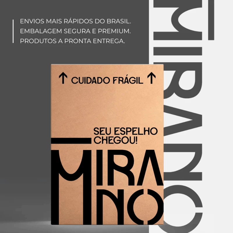 Espelho Mirano Paris 100x40cm — foto 9