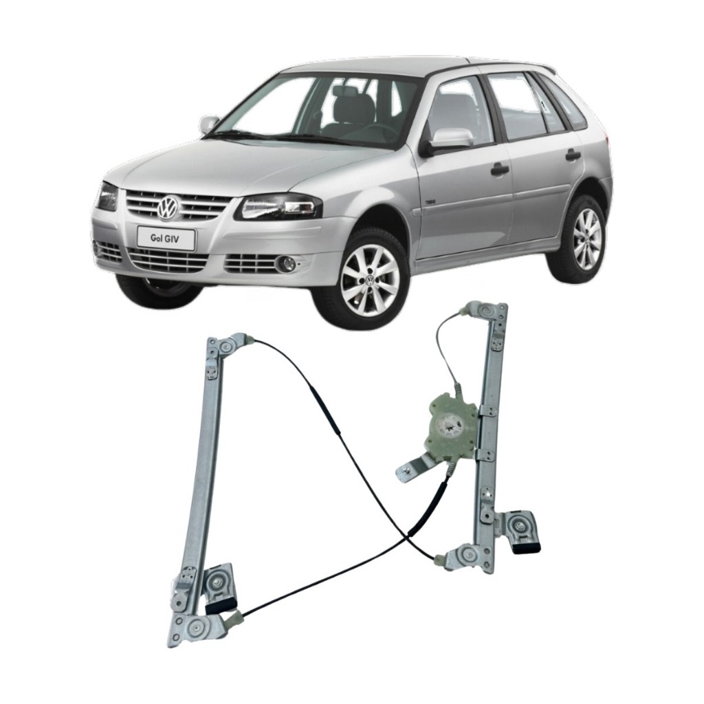 Maquina Vidro Gol G4 Porta Dianteira Lado Esquerdo 2005 A 14