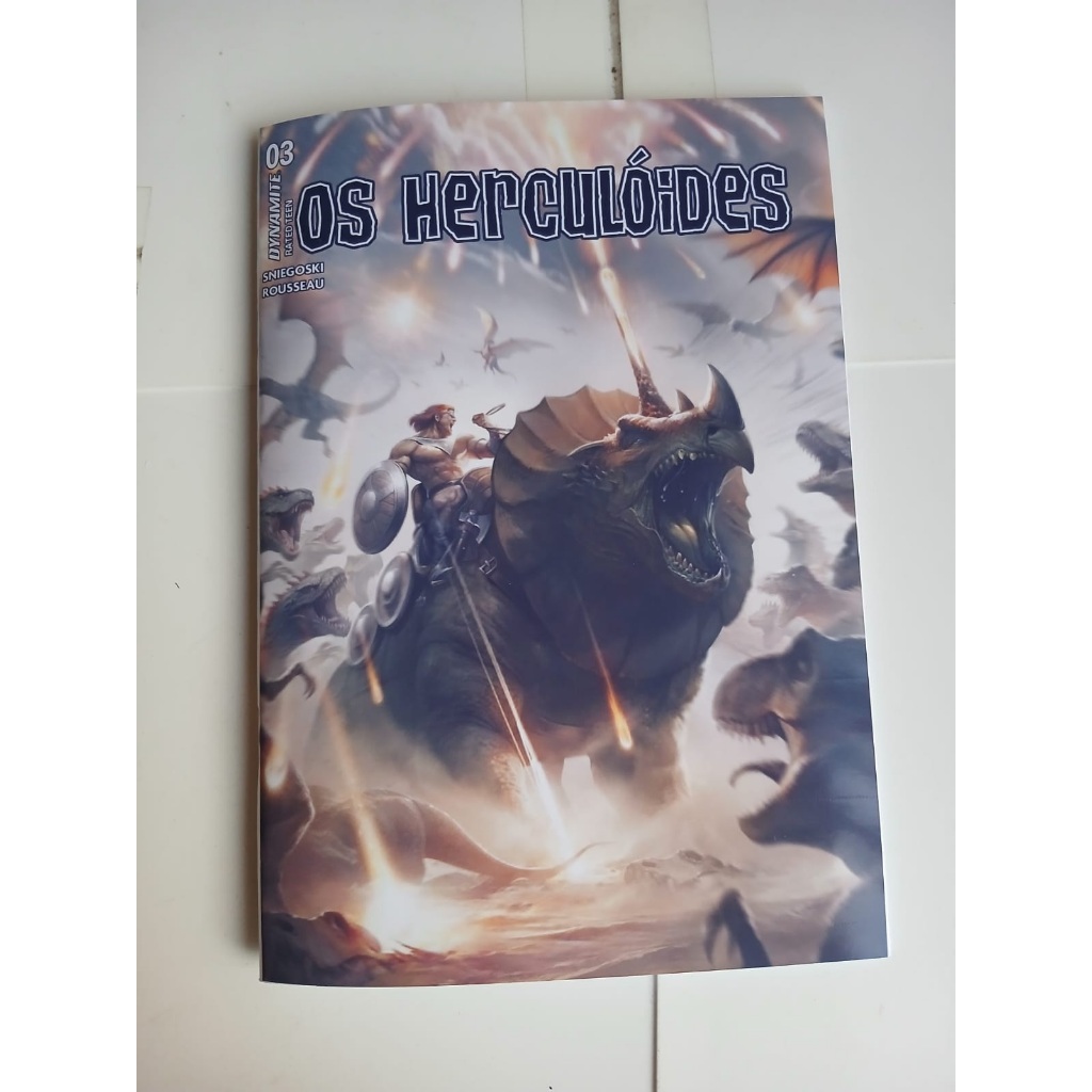 OS HERCULOIDES (DYNAMITE) Nº 3 (fac-simile Inédita No Brasil)