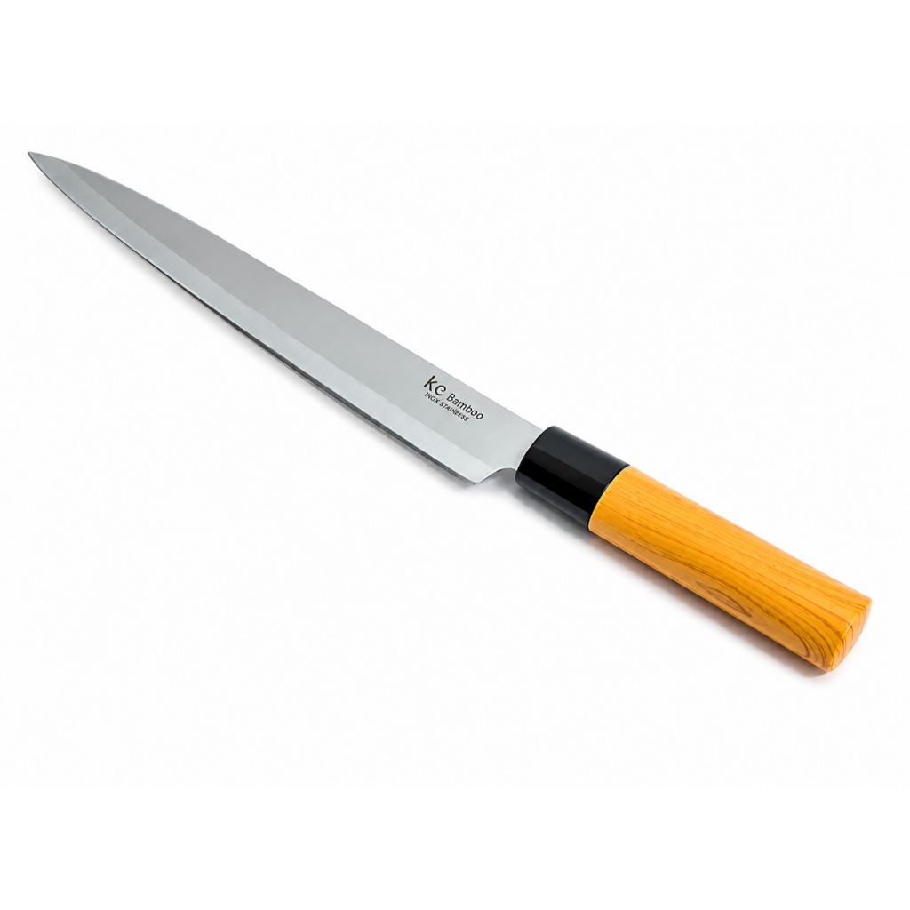 Faca Japonesa 32cm Inox Sashimi Sushi Salmão Peixe Sushiman