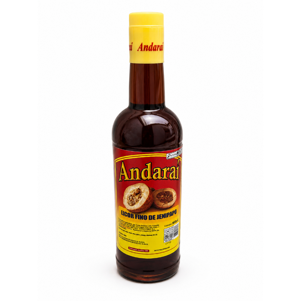 Licor de Jenipapo Jabuticaba Tamarindo Andaraí