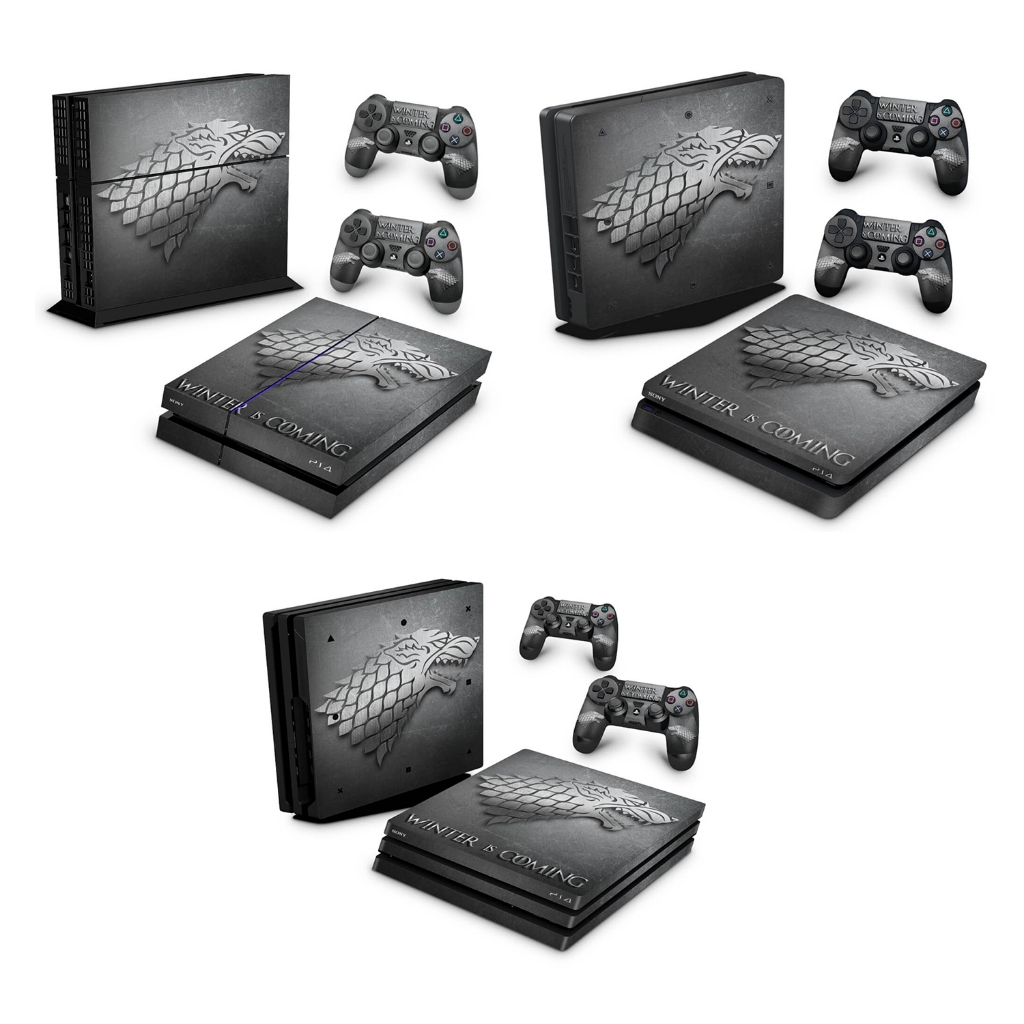 Skin Anti-Rage para PS4 FAT, SLIM ou PRO - 358 - Skin Playstation 4
