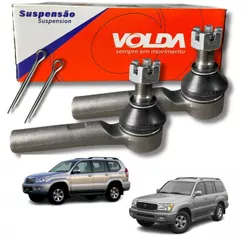 Terminal De Direção Para Toyota FJ Cruiser 2007 á 2009 e Toyota Land Cruiser Prado 2002 até 2009