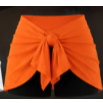 Saia Tapa Bumbum Fitness Feminino Academia Short SaiaPara Legging Treino Confortável Ajustável Laranja