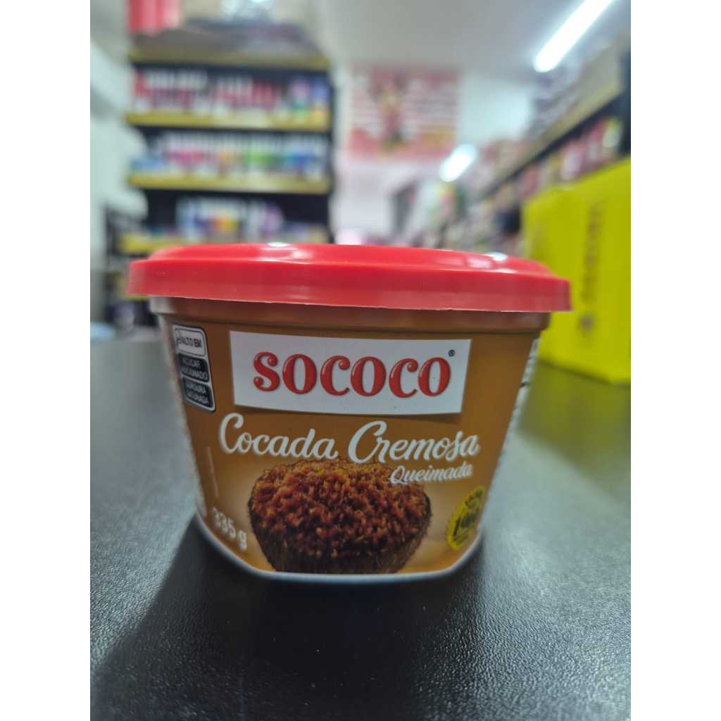 Cocada Cremosa Queimada Sococo 335g