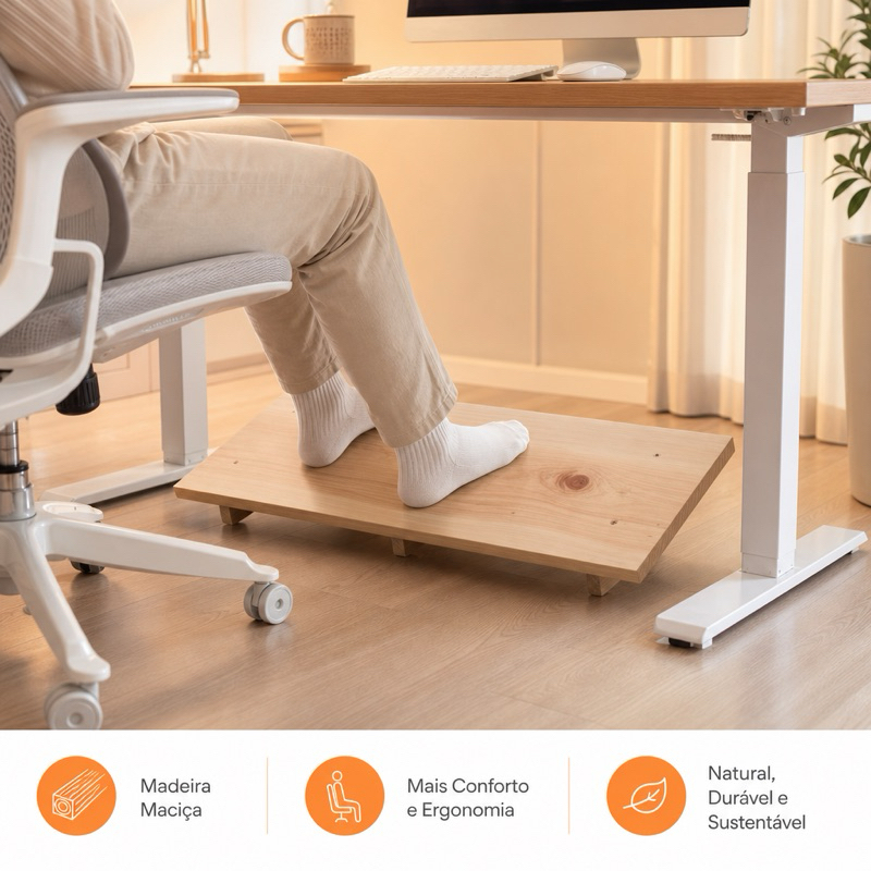 Suporte ergonômico para os pés Tamanho G DUPLO