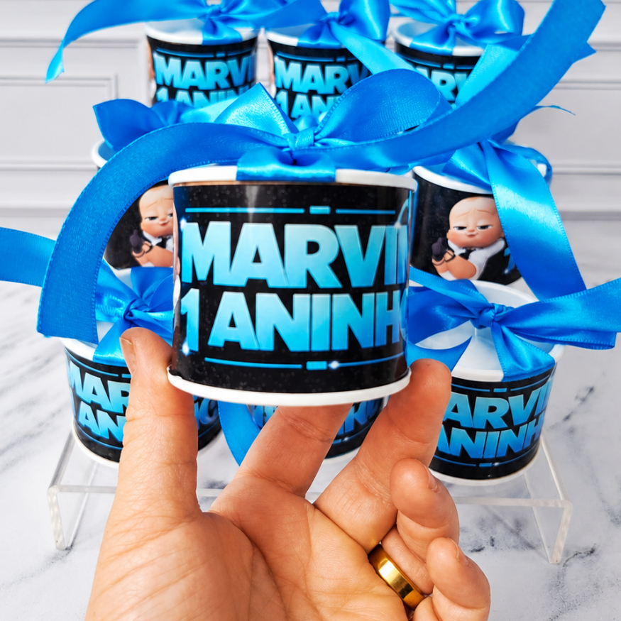 Kit tubolatas personalizadas • Lembrancinha maternidade | batizado | aniversário | chá de bebe
