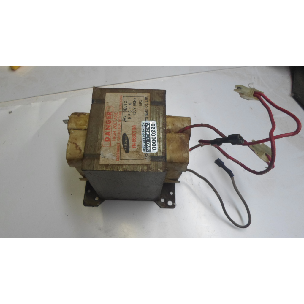 Transformador Yn-6630t (n) 127v Para Micro-ondas