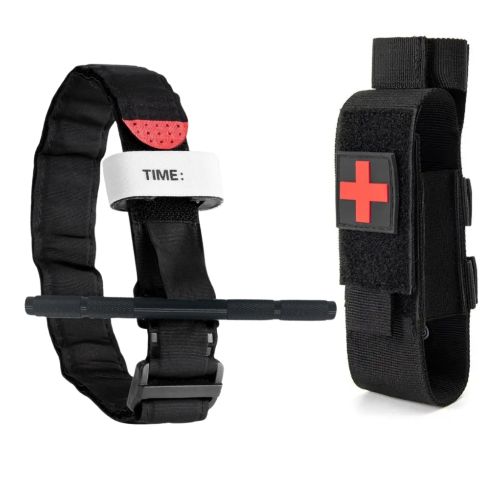 Kit Torniquete Tático Aph Metal Porta Torniquete Modular EDC IFAK